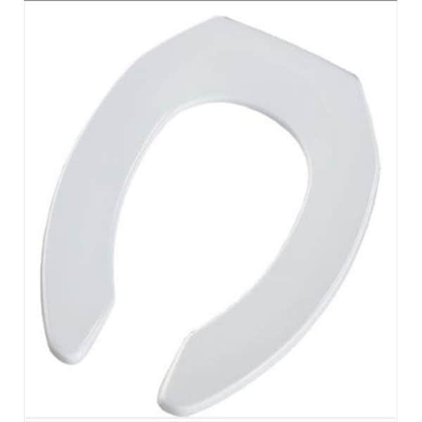 Church Seat 1955SSCT 000 Elongated Open Front Toilet Seat in White 1955SSCT 000 - main